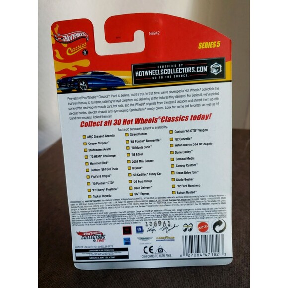 2009 Hot Wheels 2001 MINI COOPER  Classics Series 5 GOLD & SATIN BLACK WL CDDRR - Picture 15 of 15